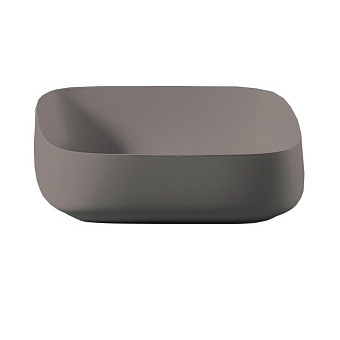 Artceram Cognac Quadro Раковина 55x35см., накладная, без отв., Saniglaze, цвет: gravel