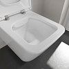 Villeroy & Boch Finion, Унитаз подвесной, размер 37.5x56см, с антигрязевым покрытием CeramicPlus, цвет: белый