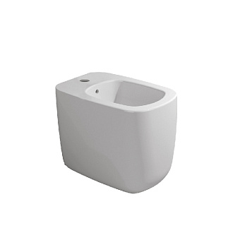 Flaminia Mono Биде напольное 52x35xh42см, без отв. под смеситель, цвет: белый глянцевый