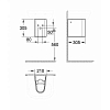 Grohe Euro Ceramic Полупьедестал для раковины, цвет: белый
