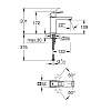 Grohe Eurocube, Смеситель для раковины, цвет: хром