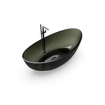 Knief Oval Shape Ванна 180х93x56см., отдельностоящая, из полимерного материала, цвет: Turmalin # 020