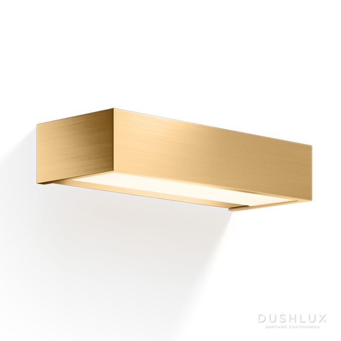 Фото Decor Walther Box 25 N LED Светильник настенный 25x10x5см, светодиодный, 1x LED 18.4W, цвет: золото матовое