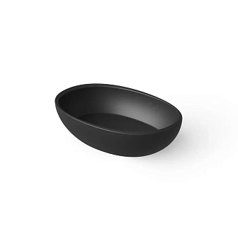 Dea Design Washbasins Раковина 60x40x15.5-14.5см., накладная, без отв., Solid Surface, цвет: Black №16