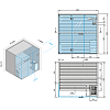 Effegibi Sky Corner 80 Био-Сауна 200x180xh201см, SX, отделка: канадский хемлок