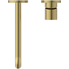 Ideal Standard Joy Смеситель для раковины, встраиваемый, излив: 22.5см., цвет: PVD Brushed Gold (Шлифованное Золото)