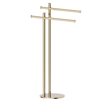 Newform Accessori tondi Полотенцедержатель, напольный, цвет: PVD glossy gold