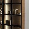 Falper Butler Шкаф подвесной, 20х80х150см., с 2 дверцами, 3 полочки, цвет: rovere