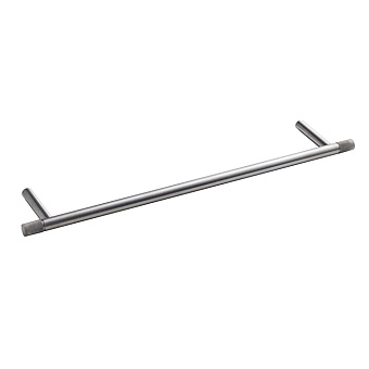 TREEMME 22mm, Полотенцедержатель, нержавеющая сталь, 40 см, подвесной монтаж, цвет: сталь
