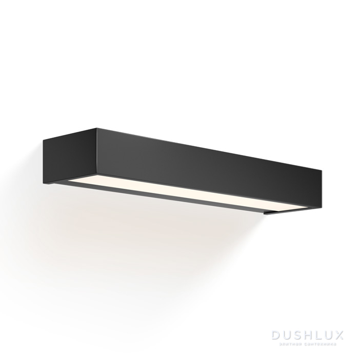 Фото Decor Walther Box 40 N LED Светильник настенный 40x10x5см, светодиодный, 1x LED 16W, цвет: черный матовый
