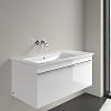 Villeroy&Boch Venticello Раковина 100x50см., подвесная/накладная, без отв., с переливом, цвет: альпийский белый