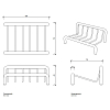 Decor Walther DW 907 Мыльница настольная, цвет: хром