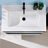 Burgbad Eqio Тумба 90x62x49см., подвесная, с раковиной, 1 отв., цвет: белый глянцевый