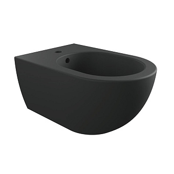 Flaminia App Биде подвесное 54х36хh27см, c 1 отверстием, цвет: Carbone