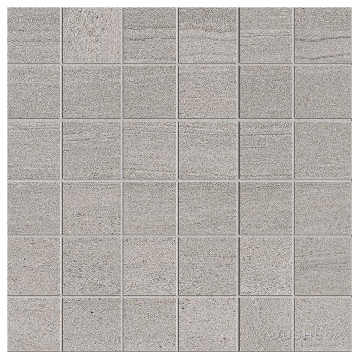 Фото Ergon Stone Project Керамогранит 30x30x0.95см, универсальная, неглазурованный, цвет: Mosaico Falda Grey naturale