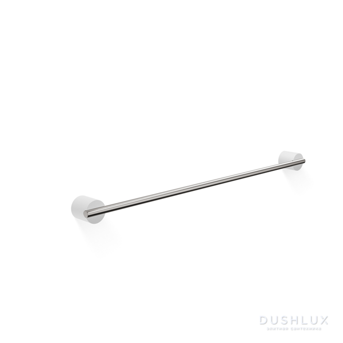 Фото Decor Walther Stone HTE60 Полотенцедержатель 60см, подвесной, цвет: белый/сталь матовая