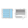 Effegibi Yoku S Shelf Био-Сауна 230x200h214см, SX, цвет: на выбор