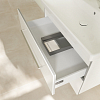 Villeroy & Boch Avento, Тумба с раковиной, подвесная, 76х52х44.7см, цвет: белый
