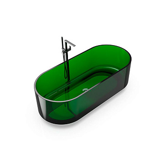 Knief Ellipse shape Ванна 170x75x56см., отдельностоящая, из полимерного материала, цвет: Aventurin # 080