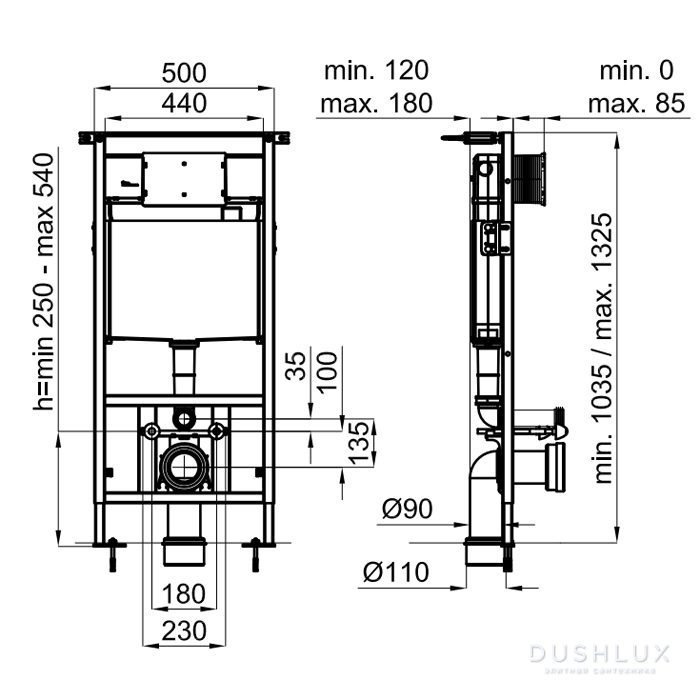 Noken Smart Line Инсталляция для унитаза (артикул N386000050 )