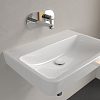 Villeroy&Boch O.novo раковина 65x46x17.5см., без отв., подвесная, без перелива, цвет: альпийский белый