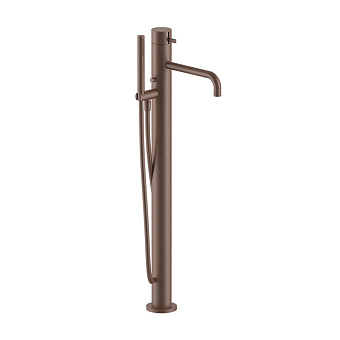 Fantini AF/21 Смеситель для ванны, напольный, излив 250 мм, цвет: Matt Copper PVD