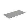 Kerama Marazzi Столешница 100см., из керамогранита, для накладных раковин Фондамента, 1 отв., цвет: серый натуральный