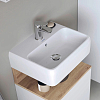Duravit Qatego Раковина 45x35x12.5 см, подвесная, без отв., цвет: белый