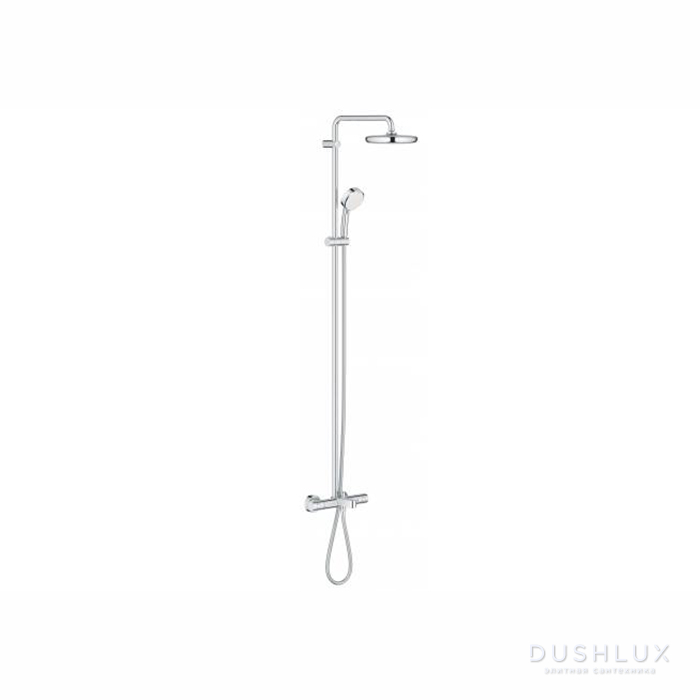 Фото Grohe Cosmopolitan Душевая система для ванны с термостатом, цвет: хром