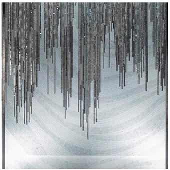 Sicis Art Couture Мозаика 320x320см, настенная, декор: shangrila ice