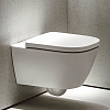 Laufen Meda Унитаз 54x36x35.5см., подвесной, безободковый, смыв Tornado, цвет: белый глянцевый