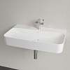 Villeroy&Boch Finion Раковина 80х47 см, 1 отв., с переливом, с антигрязевым покрытием CeramicPlus, цвет: белый