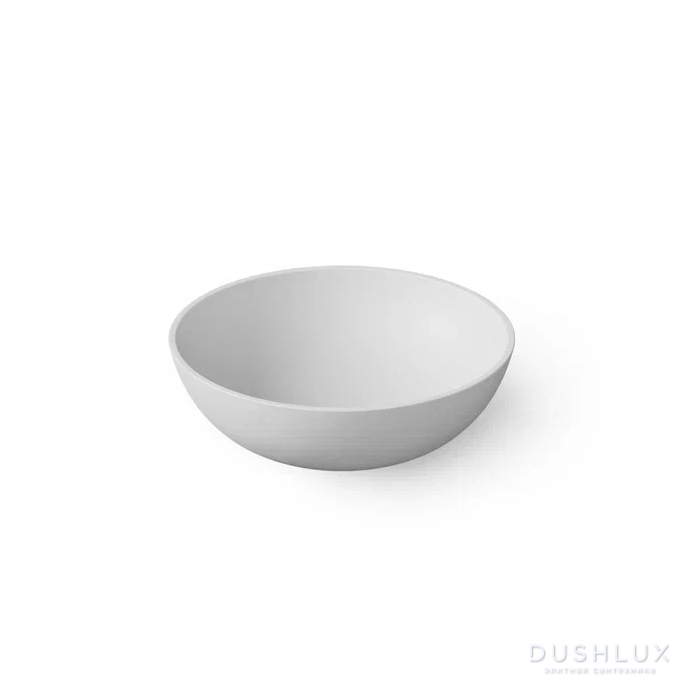 Фото Dea Design Washbasins Раковина 42x42x16см., накладная, без отв., Solid Surface, цвет: White №18