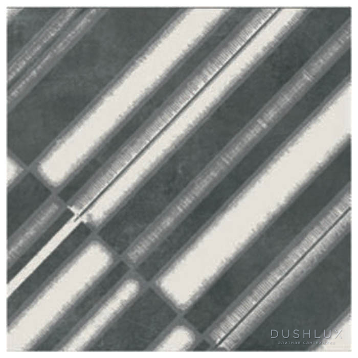 Фото Mutina Azulej Керамогранит 20x20см, универсальный, глазурованный, цвет: prata nero