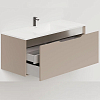 Salini Smile Тумба 100х50х48.5см., подвесная, с раковиной, цвет: Taupe