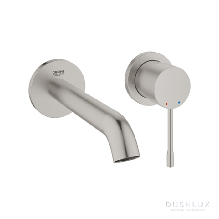 Фото Grohe Essence Смеситель для раковины, цвет: сталь