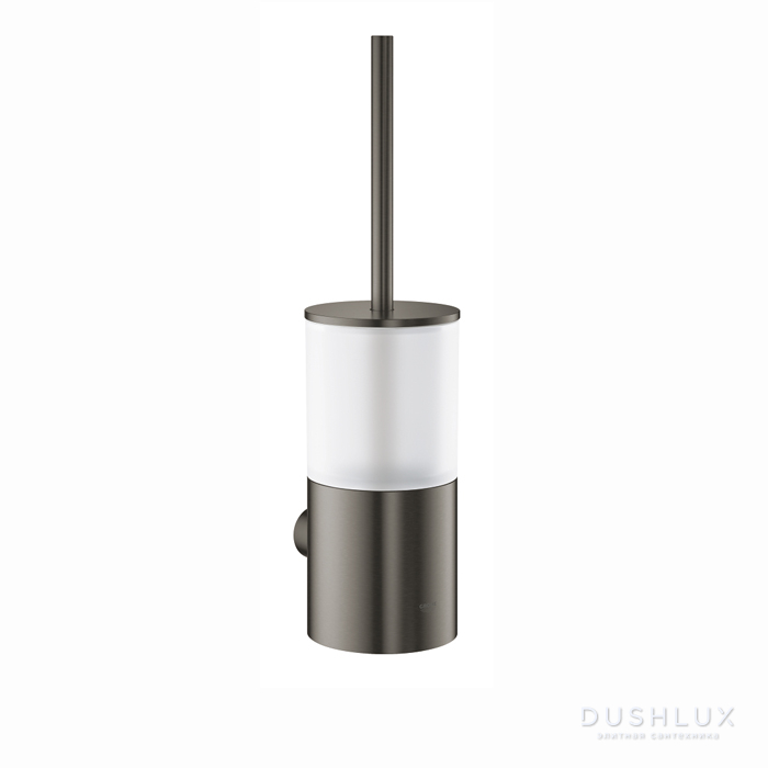 Фото Grohe Atrio New Туалетный ершик, подвесной, цвет: матовое стекло/графит