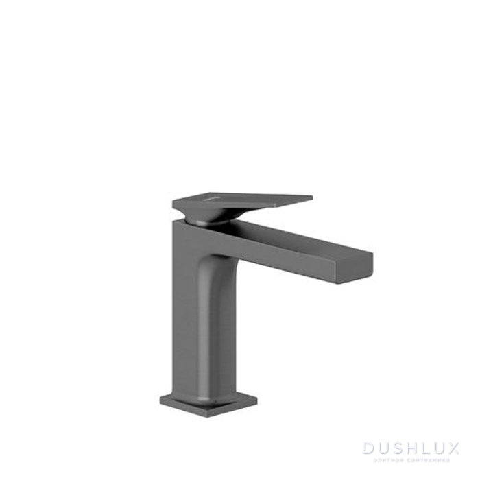Фото Kludi Decus Смеситель для раковины, на 1 отверстие, цвет: оружейная сталь