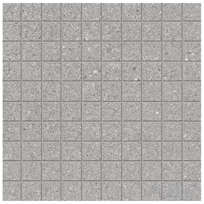 Фото Ergon GrainStone Керамогранит 30x30x0.95см, универсальная, глазурованный, цвет: Mosaico Fine Grain Grey naturale