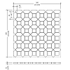 Devon&Devon Elite Плитка из натурального камня 60x60см, универсальная, мрамор, elite 5, цвет: emperador light/black marquinha