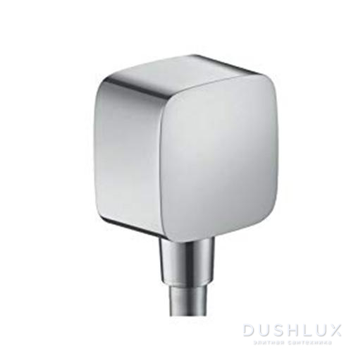Фото Hansgrohe FixFit Шланговое подсоединение с клапаном обратного тока, цвет: хром