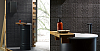 Mutina Bas Relif Керамогранит 18х54см, универсальный, неглазурованный, цвет: cloud relief nero