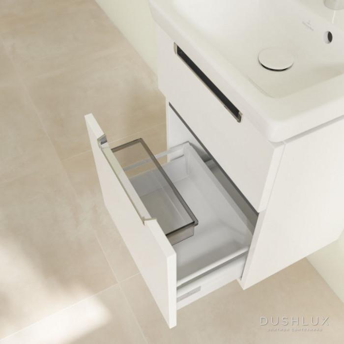 Фото Villeroy&Boch Subway 2.0, Тумба под раковину, подвесная, размер 44x59x35.2см., цвет: белый