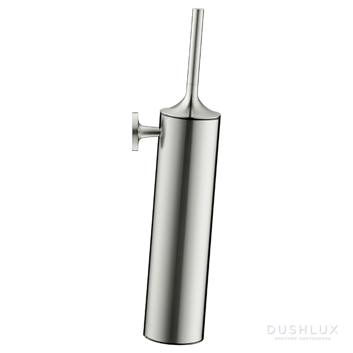 Фото Duravit Starck T Туалетный ершик, подвесной, цвет: Stainless steel Brushed