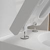 Villeroy&Boch Subway2.0 Унитаз-компакт с открытым смывным краем, напольный, 37х70см, с антигрязевым покрытием CeramicPlus, цвет: белый