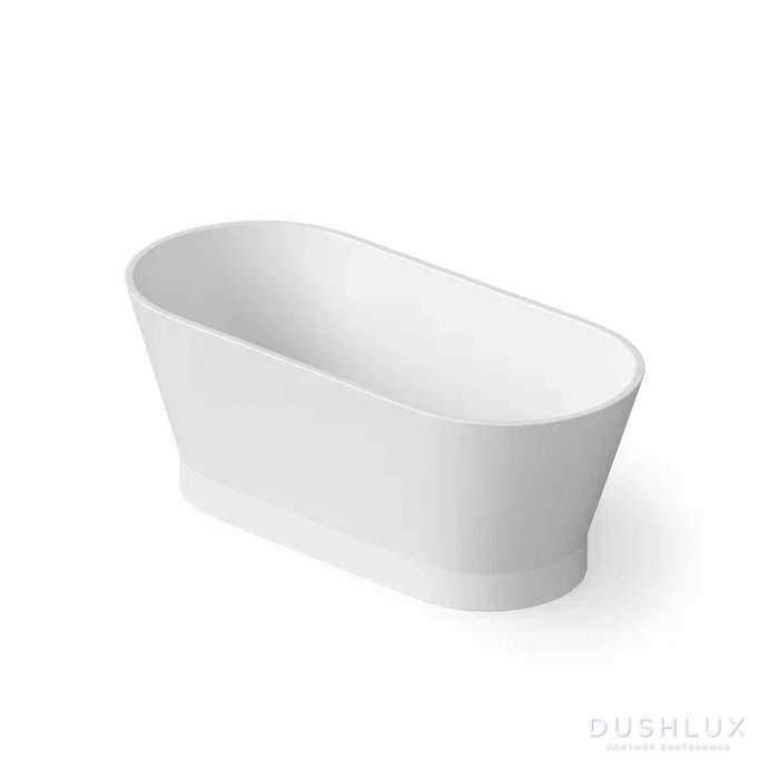 Фото Dea Design Shadow Ванна 150x68x54см., отдельностоящая, Solid Surface, цвет: White №18