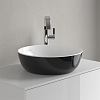 Villeroy&Boch Artis Раковина 43x43x13см., накладная, цвет: черный/белый