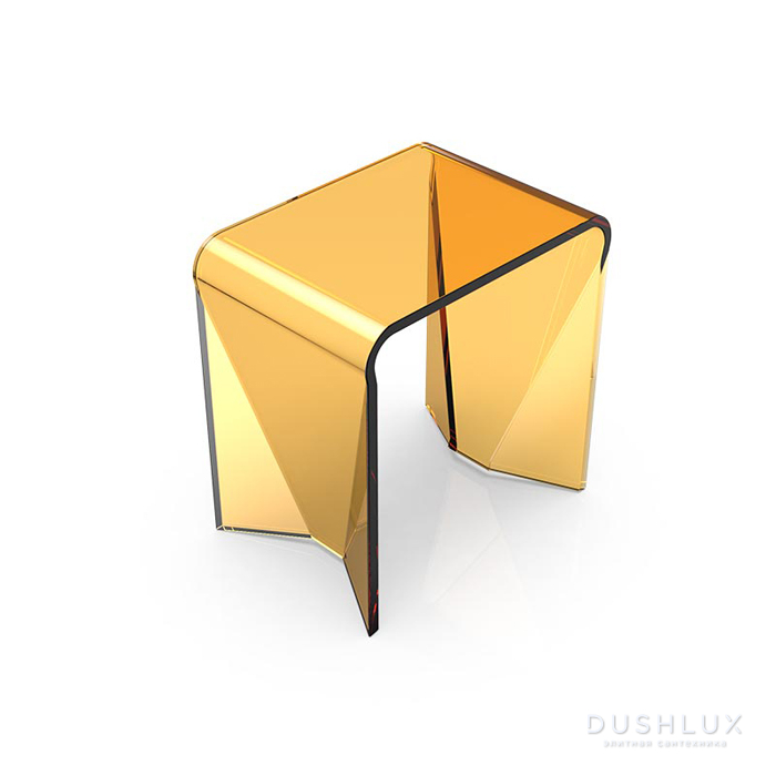 Фото Knief Solid Surface Табурет отдельностоящий, из полимерного материала, цвет: Arangonit # 050