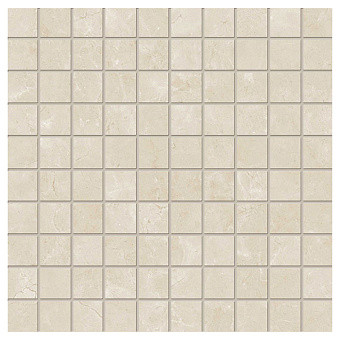 Emilceramica Tele DI Marmo Reloaded Керамогранит 30x30x0,95см, универсальная, глазурованный, цвет: Mosaico Marfil Ordonez Lappato