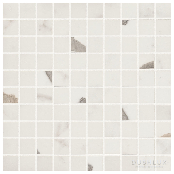 Фото Lea Ceramiche Dreaming Керамогранит 30x30см, универсальный, глазурованный, мозаика, цвет: bianco statuario/полуполированный